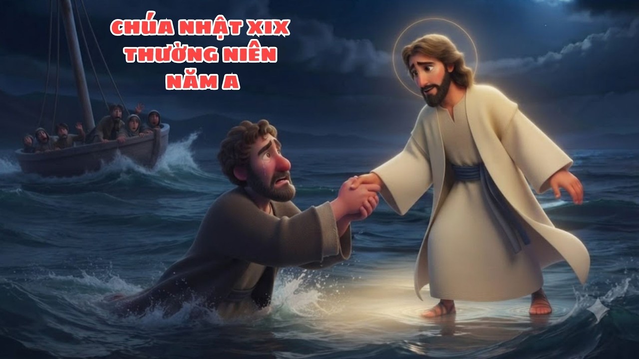 Tranh tô màu và Trò chơi ô chữ dành cho Thiếu nhi_Chúa nhật XIX Thường niên năm A